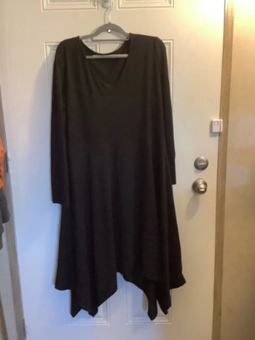 Long Sleeve Black Dress